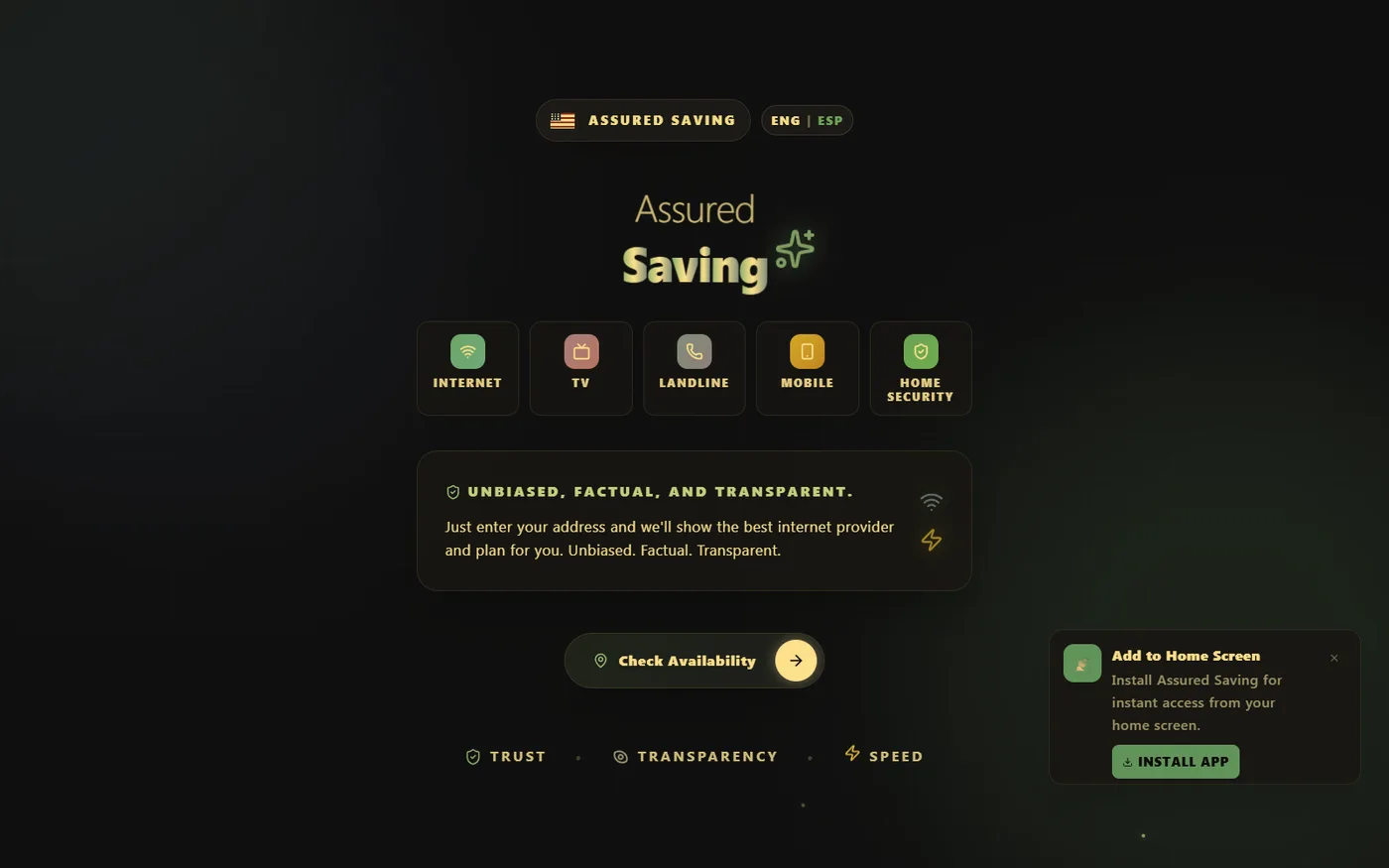 Assured Saving — the agentic AI platform we build and operate
