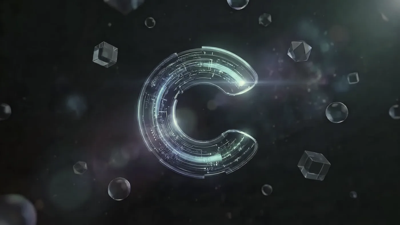 Frame from the studio's own 3D brand film