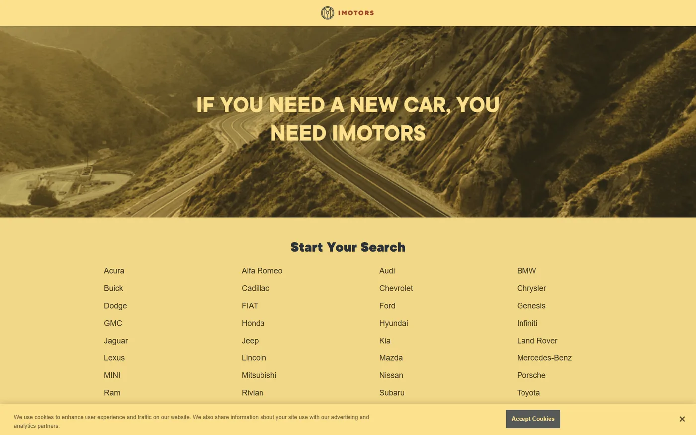 iMotors — vehicle marketplace application we engineered
