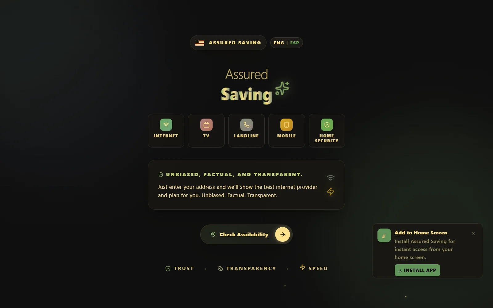 AI Voice Agent Platform — screenshot